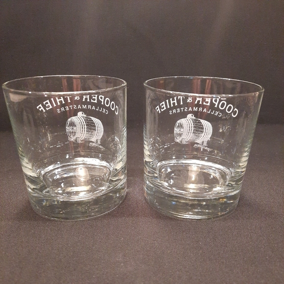Cooper & Thief “Cellarmasters” Wine Rocks Cocktail Glasses ~ Set of 2 - Picture 4 of 6